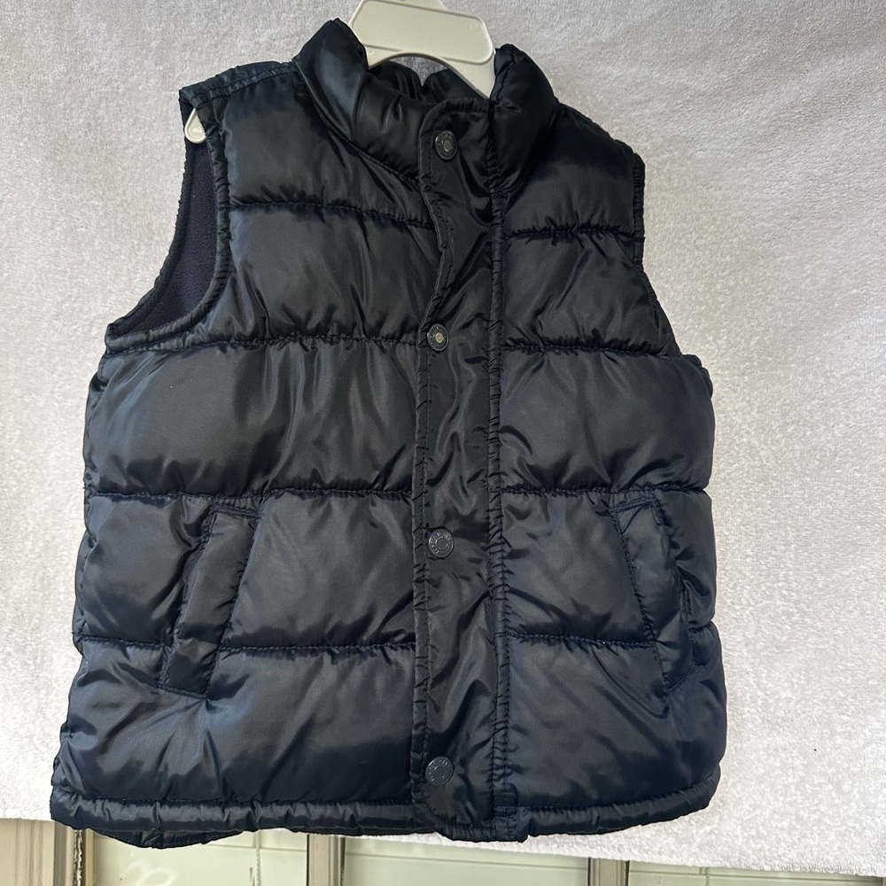 Old navy puffy jacket, blue, size 3T